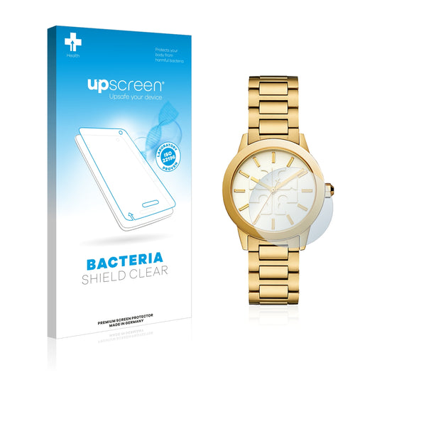 upscreen Bacteria Shield Clear Premium Antibacterial Screen Protector for Tory Burch Gigi Watch TBW2010