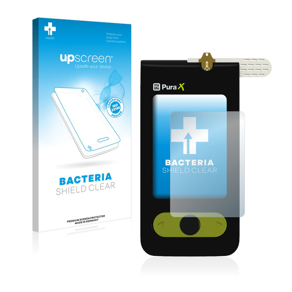 upscreen Bacteria Shield Clear Premium Antibacterial Screen Protector for Mylife Pura X