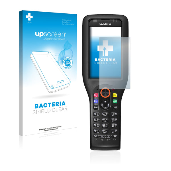 upscreen Bacteria Shield Clear Premium Antibacterial Screen Protector for Casio DT-X400