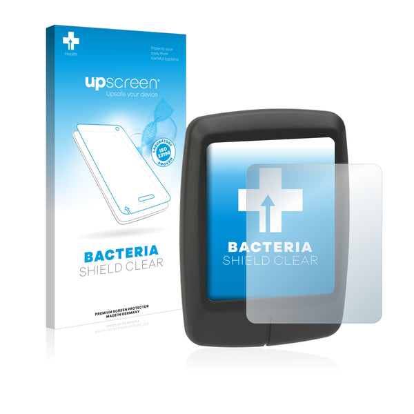 upscreen Bacteria Shield Clear Premium Antibacterial Screen Protector for Specialized Turbo Connect Display