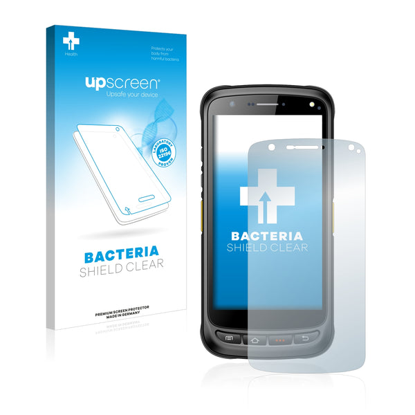 upscreen Bacteria Shield Clear Premium Antibacterial Screen Protector for Chainway C71