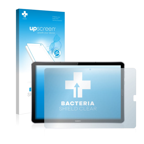 upscreen Bacteria Shield Clear Premium Antibacterial Screen Protector for Huawei MediaPad M6 10.8