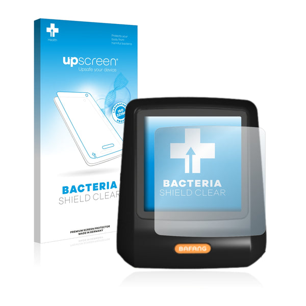 upscreen Bacteria Shield Clear Premium Antibacterial Screen Protector for Bafang DP C07