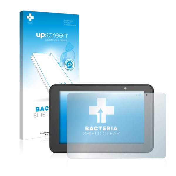 upscreen Bacteria Shield Clear Premium Antibacterial Screen Protector for Zebra ET51/ET56 10.1