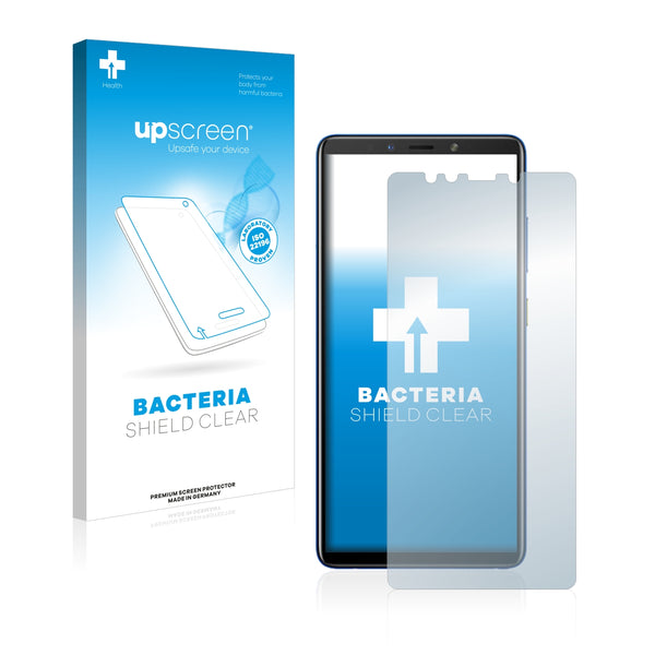 upscreen Bacteria Shield Clear Premium Antibacterial Screen Protector for Infinix Note 6