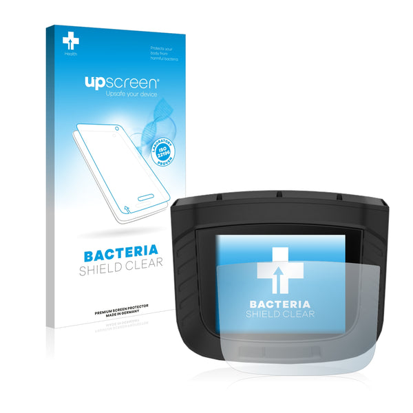 upscreen Bacteria Shield Clear Premium Antibacterial Screen Protector for Garmin Xero S1