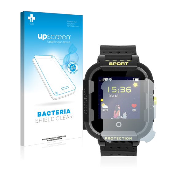 upscreen Bacteria Shield Clear Premium Antibacterial Screen Protector for JBC Kleiner Weltentdecker