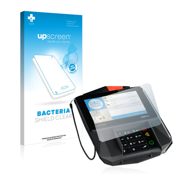 upscreen Bacteria Shield Clear Premium Antibacterial Screen Protector for Ingenico Lane 7000