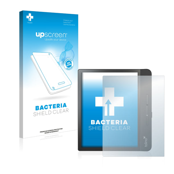 upscreen Bacteria Shield Clear Premium Antibacterial Screen Protector for Tolino Epos 2
