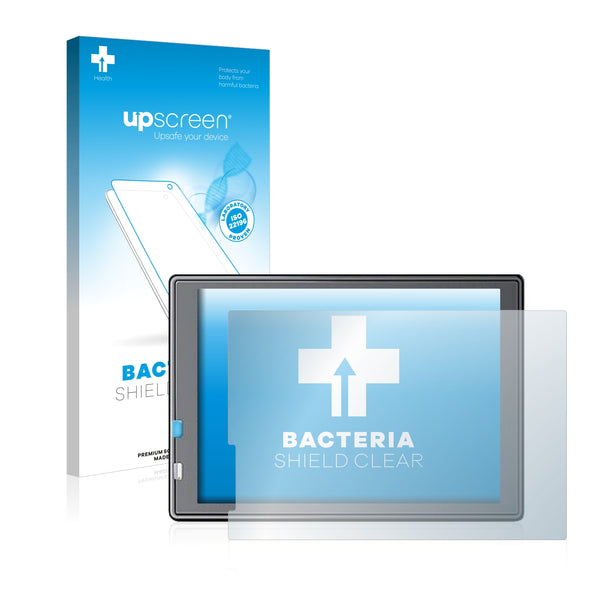 upscreen Bacteria Shield Clear Premium Antibacterial Screen Protector for Crosstour Action Cam 4K CT7000