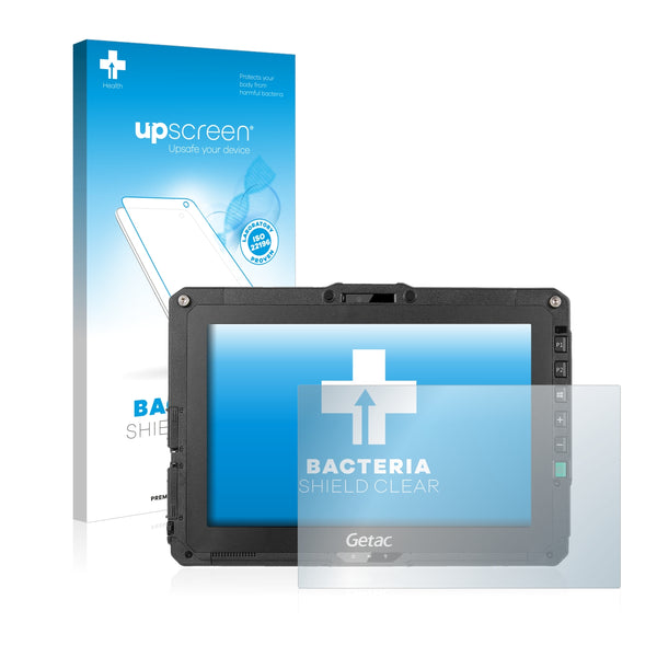 upscreen Bacteria Shield Clear Premium Antibacterial Screen Protector for Getac UX10