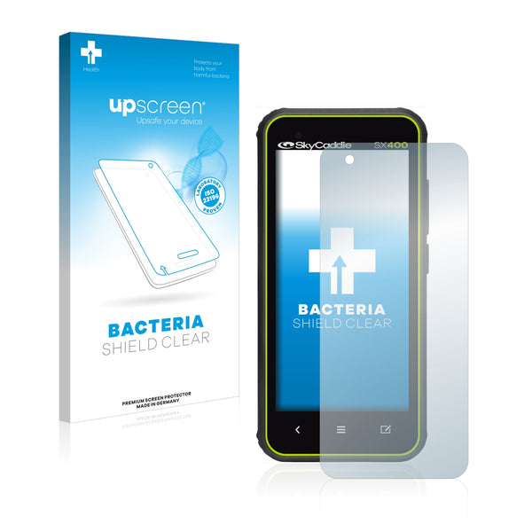 upscreen Bacteria Shield Clear Premium Antibacterial Screen Protector for SkyCaddie SX400