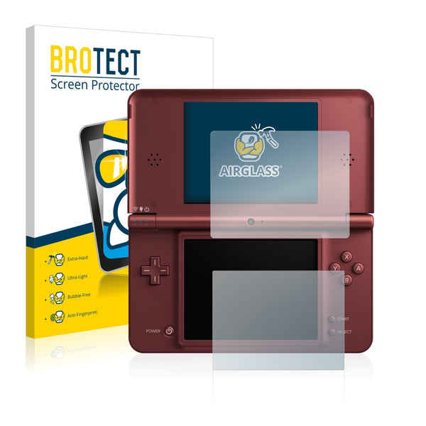 BROTECT AirGlass Glass Screen Protector for Nintendo DSi XL