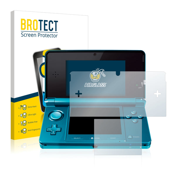 BROTECT AirGlass Glass Screen Protector for Nintendo 3DS