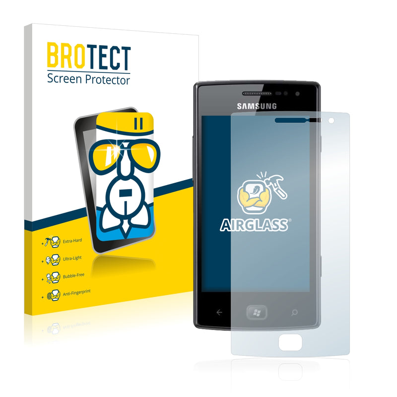 BROTECT AirGlass Glass Screen Protector for Samsung Omnia W I8350