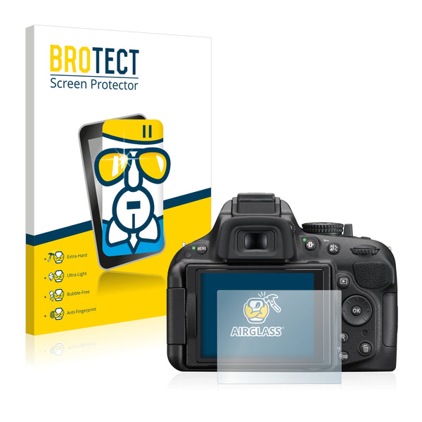 BROTECT AirGlass Glass Screen Protector for Nikon D5200