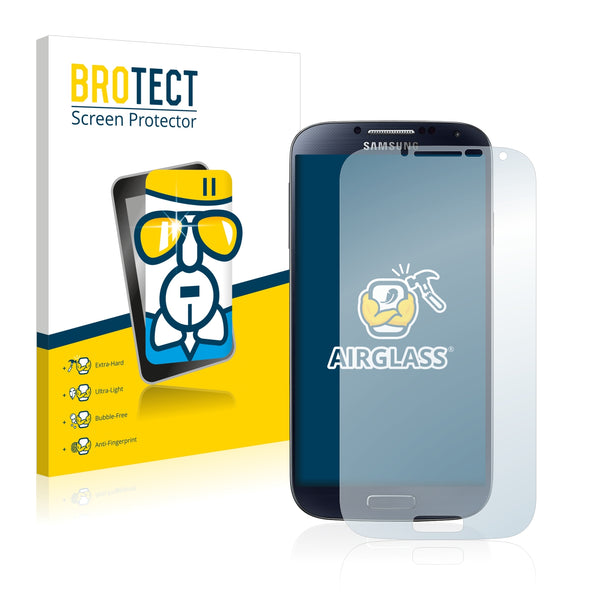 BROTECT AirGlass Glass Screen Protector for Samsung Galaxy S4 LTE I9505