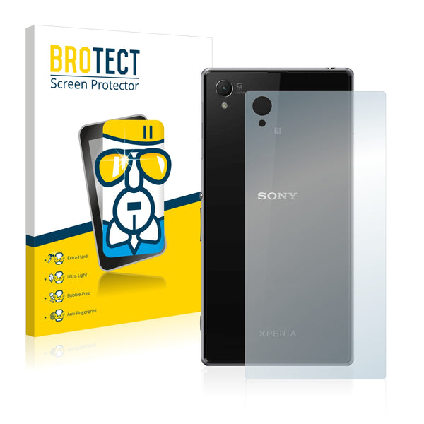 BROTECT AirGlass Glass Screen Protector for Sony Xperia Z1 C6903 (Back)