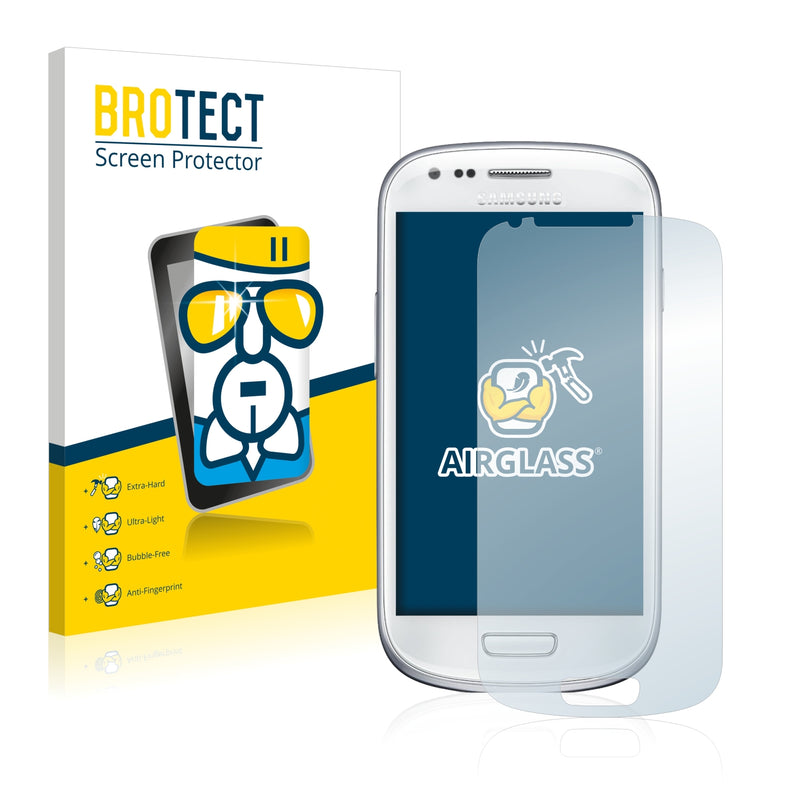 BROTECT AirGlass Glass Screen Protector for Samsung Galaxy QS3 Mini Value Edition I8200