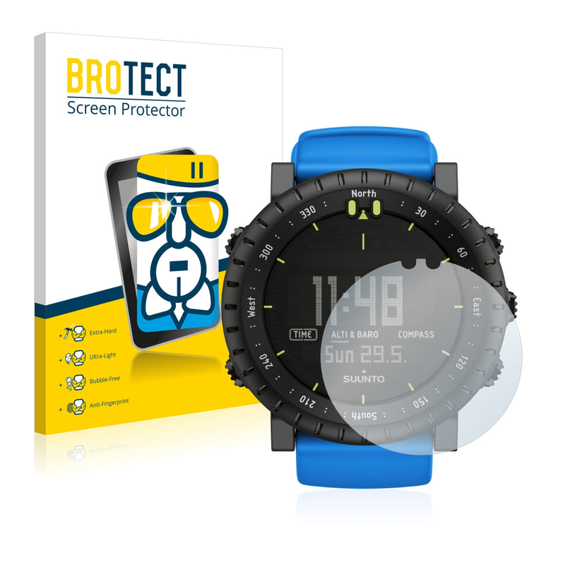 BROTECT AirGlass Glass Screen Protector for Suunto Core Blue Crush