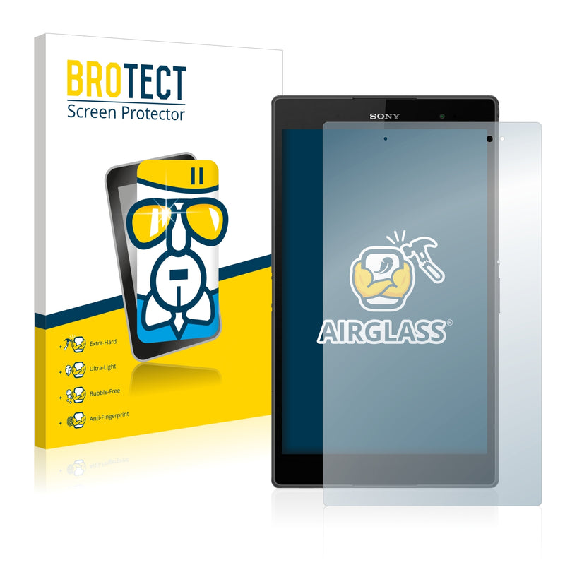 BROTECT AirGlass Glass Screen Protector for Sony Xperia Z3 Tablet Compact SGP611, SGP612