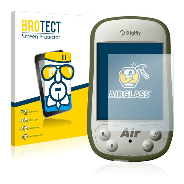 BROTECT AirGlass Glass Screen Protector for Digifly AIR-BT AIR-SE
