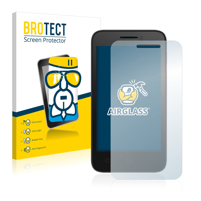 BROTECT AirGlass Glass Screen Protector for Alcatel Pixi 3 (4.0) 4G