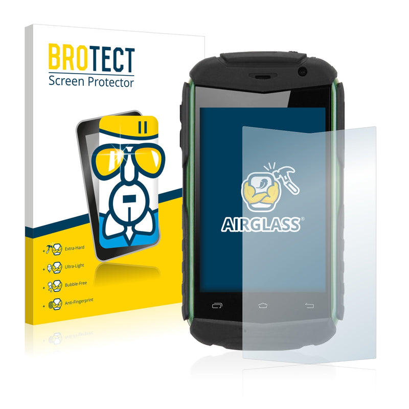 BROTECT AirGlass Glass Screen Protector for Doogee Titans DG150