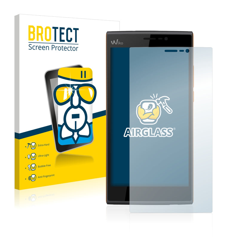 BROTECT AirGlass Glass Screen Protector for Wiko Ridge Fab