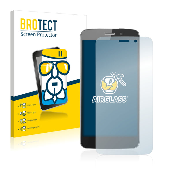 BROTECT AirGlass Glass Screen Protector for Brondi 510 S HD