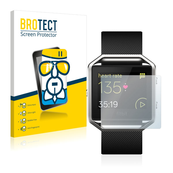 BROTECT AirGlass Glass Screen Protector for Fitbit Blaze