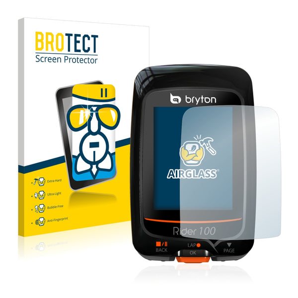 BROTECT AirGlass Glass Screen Protector for Bryton Rider 100