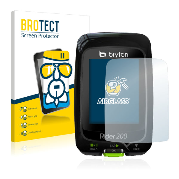BROTECT AirGlass Glass Screen Protector for Bryton Rider 200
