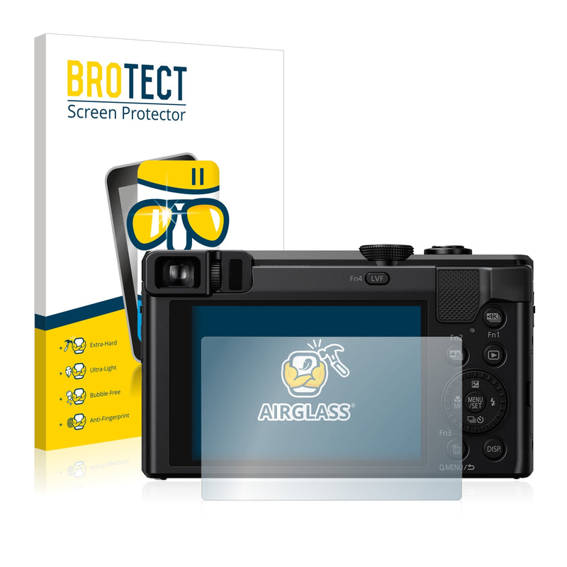 BROTECT AirGlass Glass Screen Protector for Panasonic Lumix DMC-ZS60