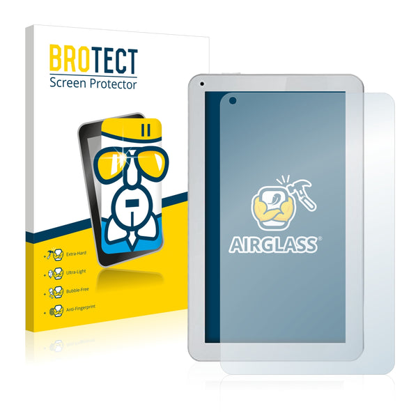 BROTECT AirGlass Glass Screen Protector for irulu eXpro X1S (10.1)