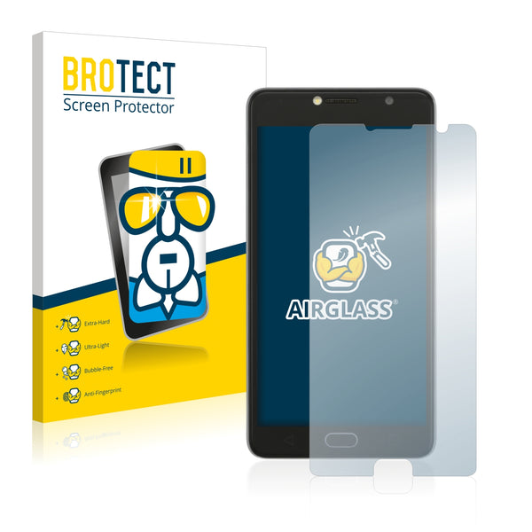 BROTECT AirGlass Glass Screen Protector for Vodafone Smart Ultra 7