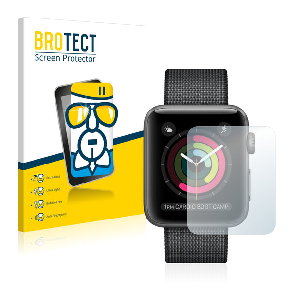 BROTECT AirGlass Glass Screen Protector for Apple Watch Series 2 (42 mm)
