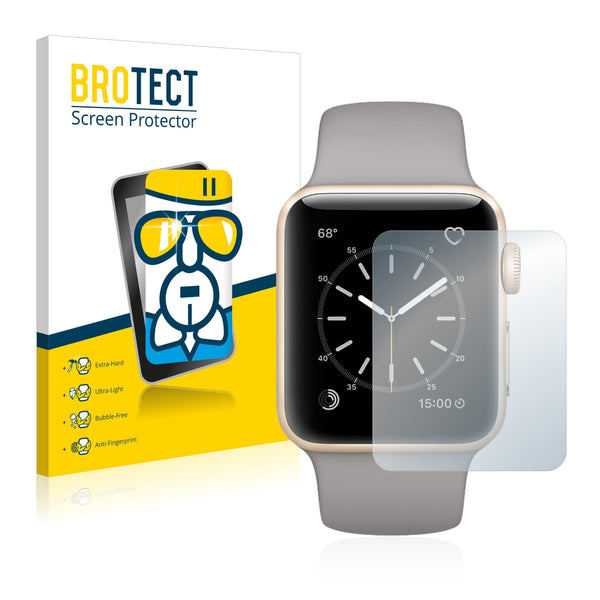 BROTECT AirGlass Glass Screen Protector for Apple Watch Series 2 (38 mm)
