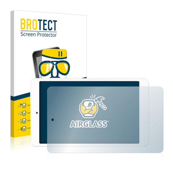 BROTECT AirGlass Glass Screen Protector for Odys TigerTab 8