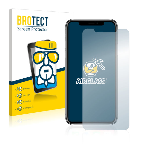 BROTECT AirGlass Glass Screen Protector for Apple iPhone X