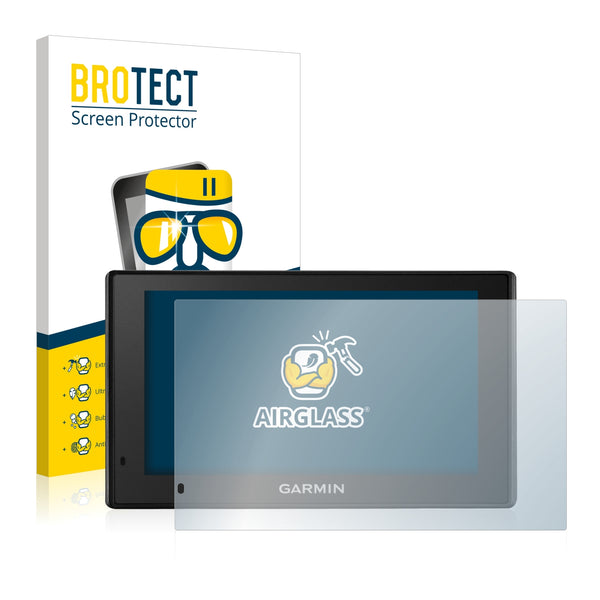 BROTECT AirGlass Glass Screen Protector for Garmin DriveSmart 51 LMT-D