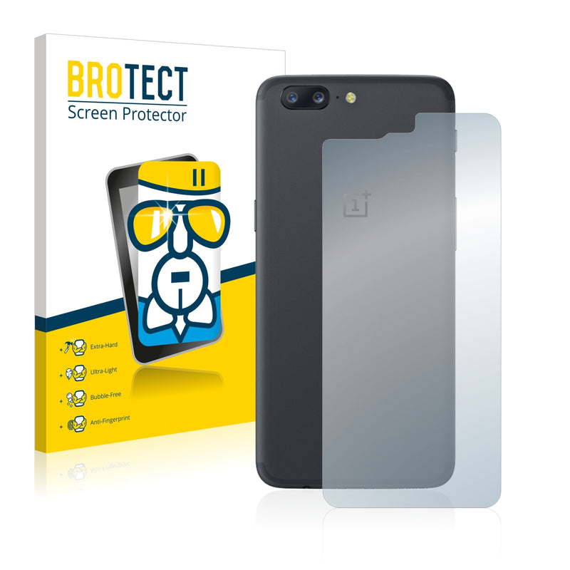 BROTECT AirGlass Glass Screen Protector for OnePlus 5 (Back)