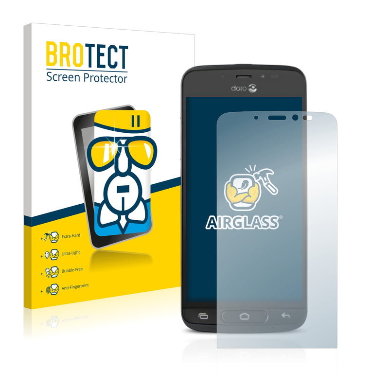 BROTECT AirGlass Glass Screen Protector for Doro 8040