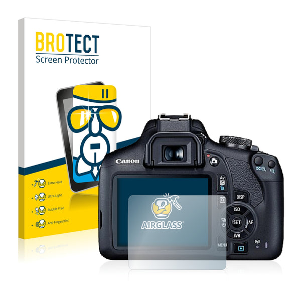 BROTECT AirGlass Glass Screen Protector for Canon EOS 2000D