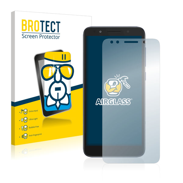 BROTECT AirGlass Glass Screen Protector for Alcatel 1X 2018