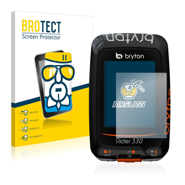 BROTECT AirGlass Glass Screen Protector for Bryton Rider 330