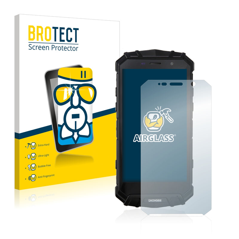 BROTECT AirGlass Glass Screen Protector for Doogee S60 Lite