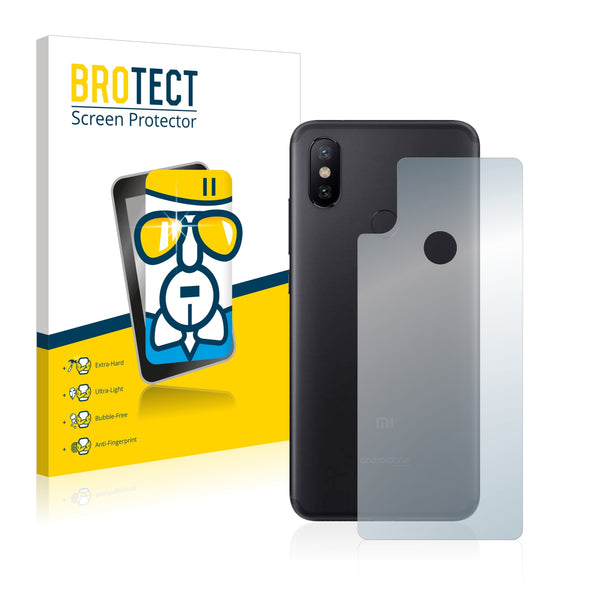 BROTECT AirGlass Glass Screen Protector for Xiaomi Mi A2 (Back)