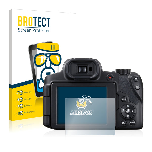 BROTECT AirGlass Glass Screen Protector for Canon PowerShot SX70 HS