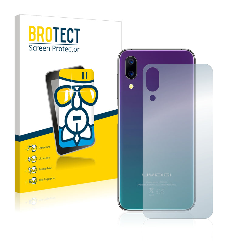 BROTECT AirGlass Glass Screen Protector for Umidigi One (Back)